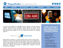 Tablet Screenshot of magasmedia.com